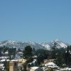 Puig d'Agulles al fondo, visto desde la carretera