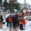 Ordal-Montcau con nieve